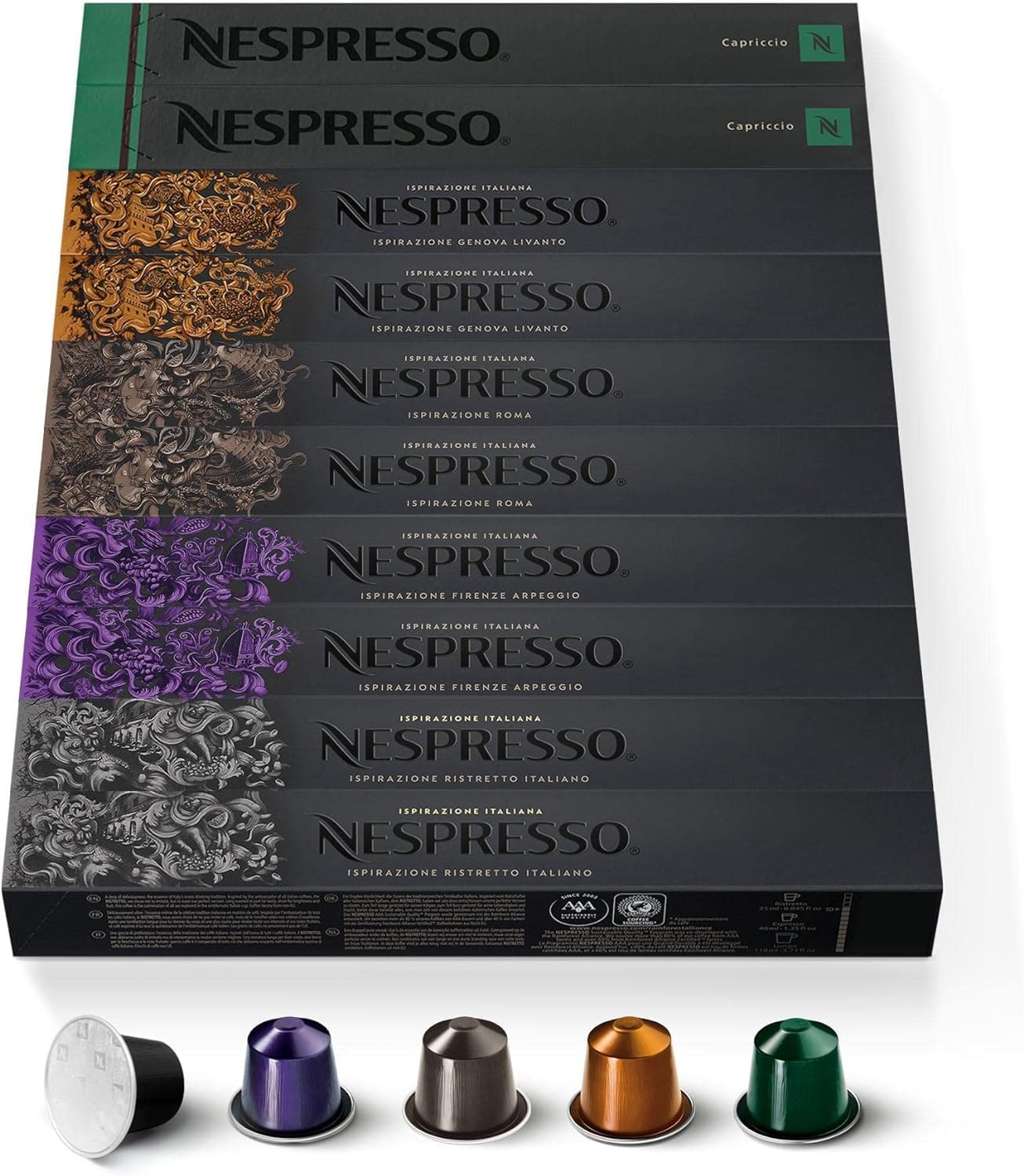 Nespresso DELONGHI Inissia + 500 capsules offertes