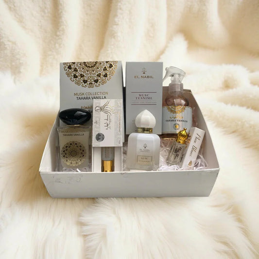 Box Tahara Vanilla – Coffret Parfumé Sucré & Vanillé de Dubaï