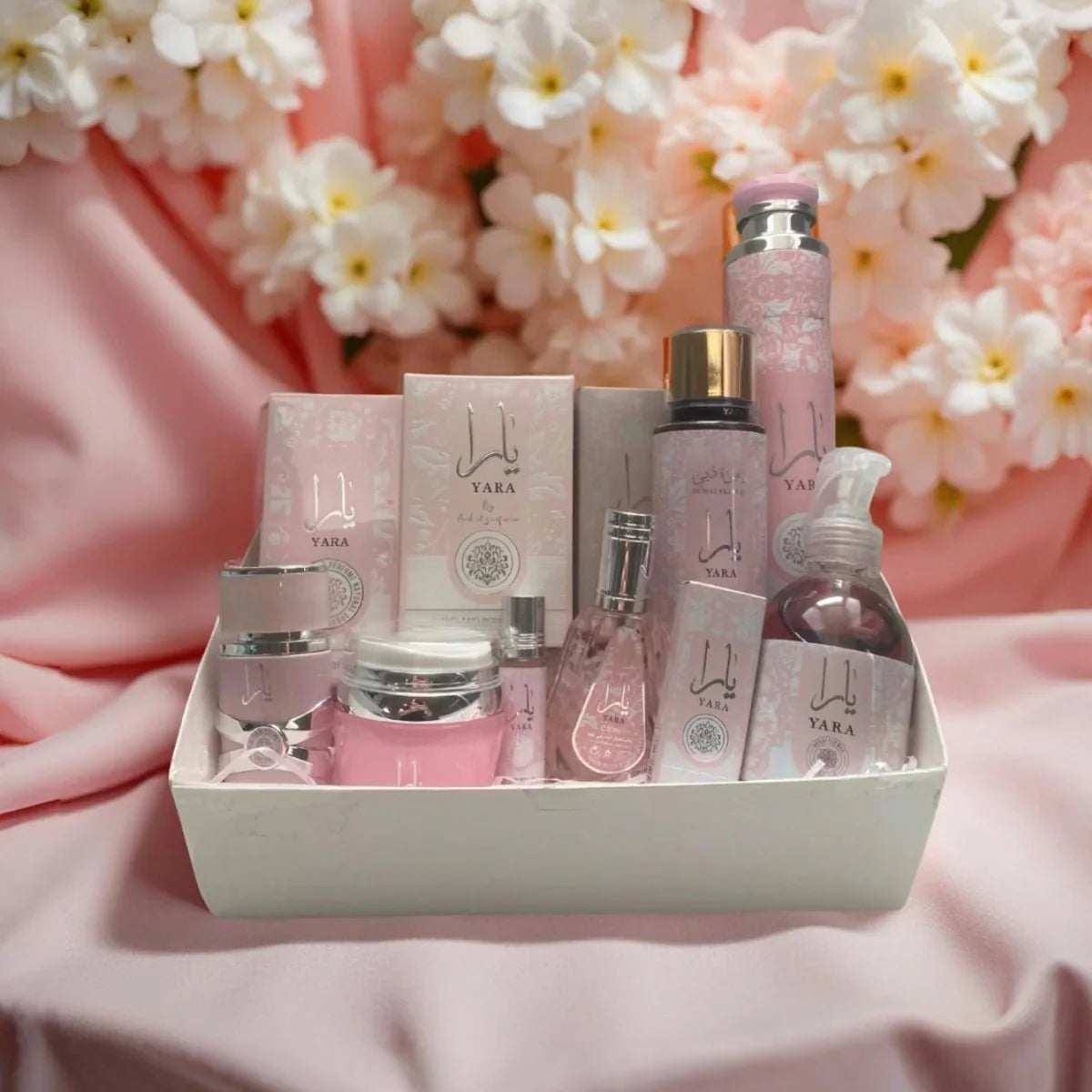Coffret Parfumé Yara Rose – Routine Complète & Élégante