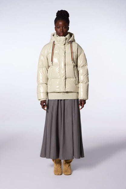 Gertrude Doudoune courte brillante Lili Bright