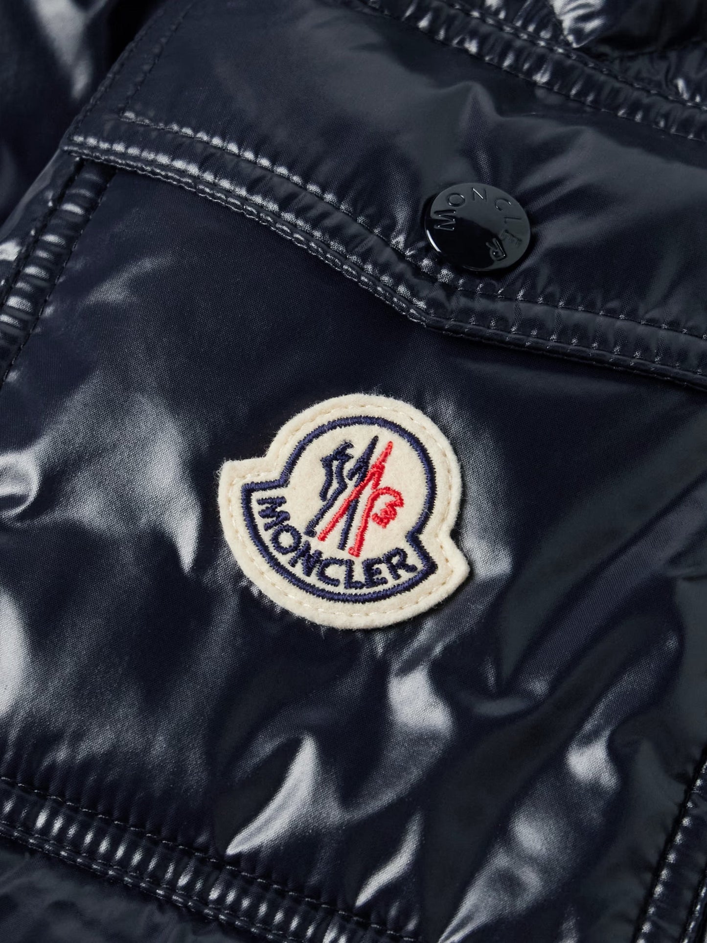 Moncler Maya Logo-Appliquéd Quilted Nylon Hooded Down Jacket