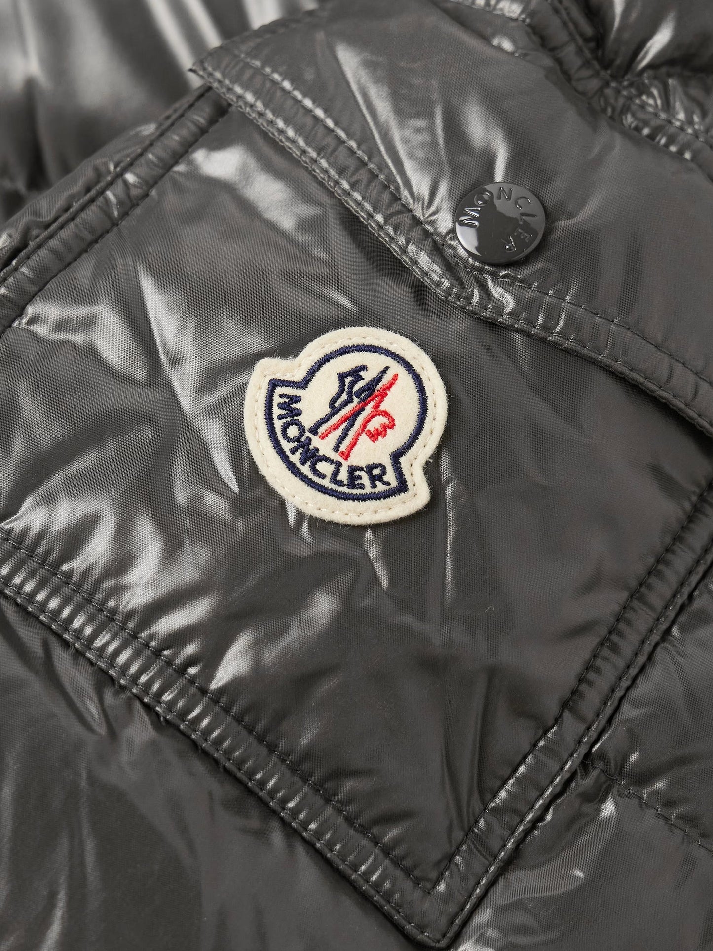 Moncler Maya Logo-Appliquéd Quilted Nylon Hooded Down Jacket